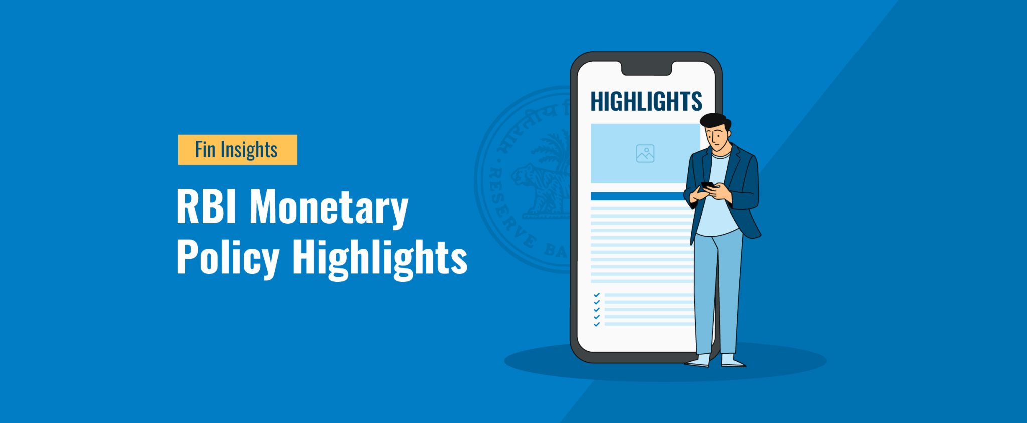 RBI Monetary Policy Highlights